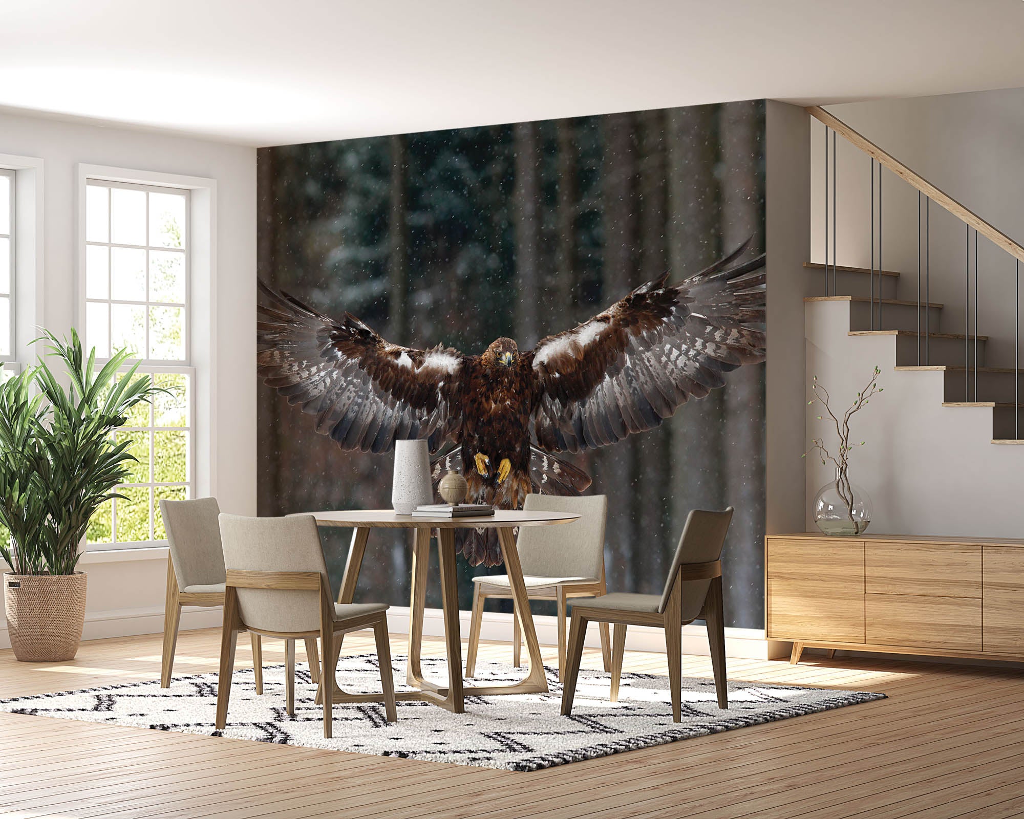 Vliegende arend - LW00164 Fotobehang
