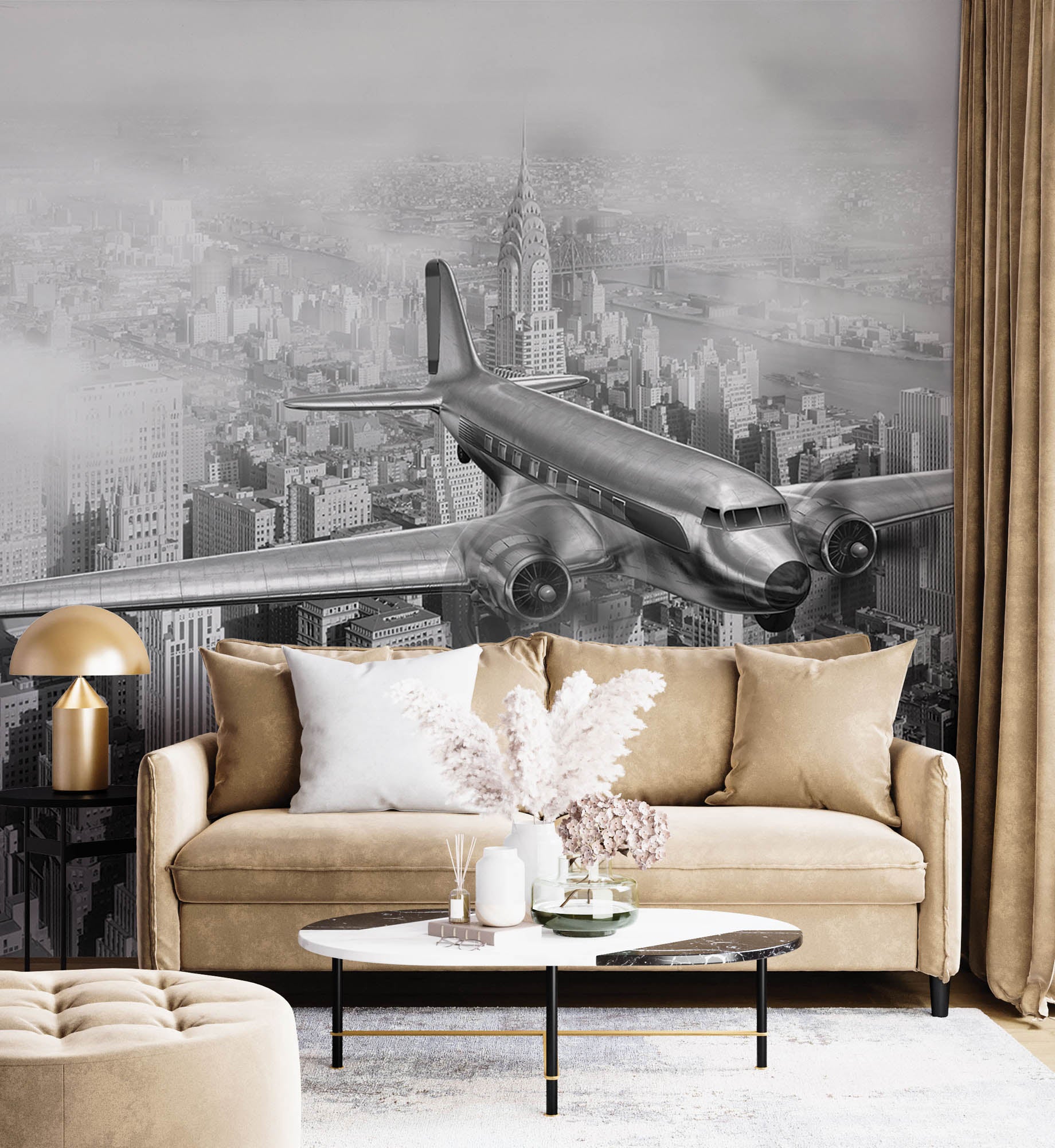 Vliegtuig - LW00396 Fotobehang