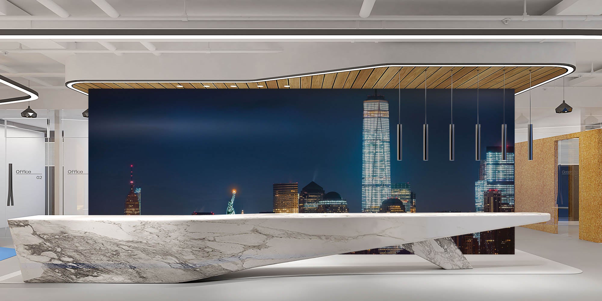 Vrijheidsbeeld - LW00320 Fotobehang