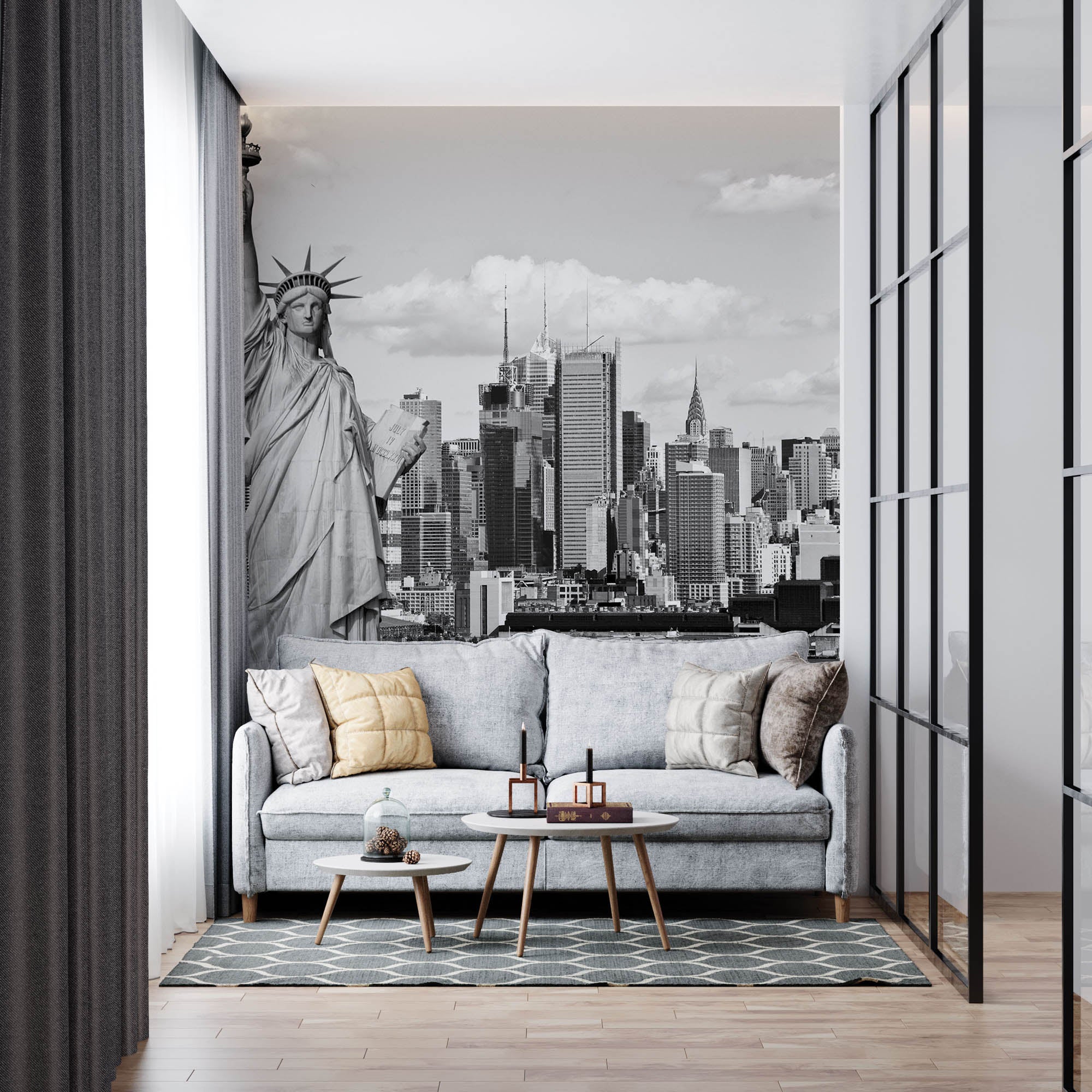 Vrijheidsbeeld Manhattan - LW00307 Fotobehang