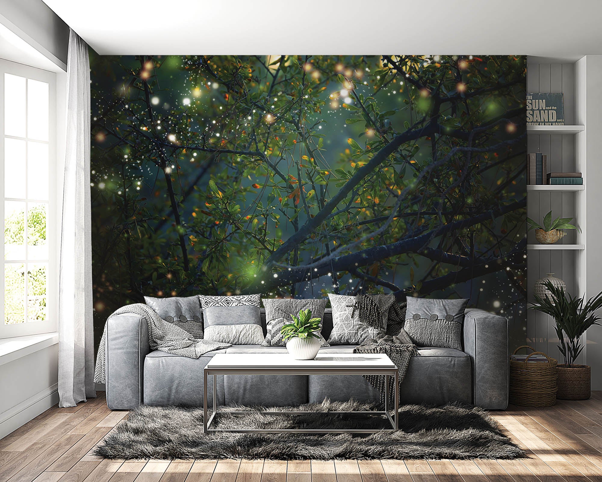 Vuurvliegjes - LW00293 Fotobehang