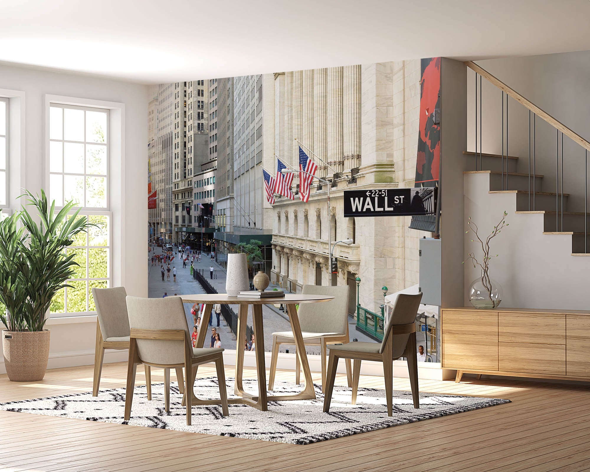 Wall street - LW00333 Fotobehang