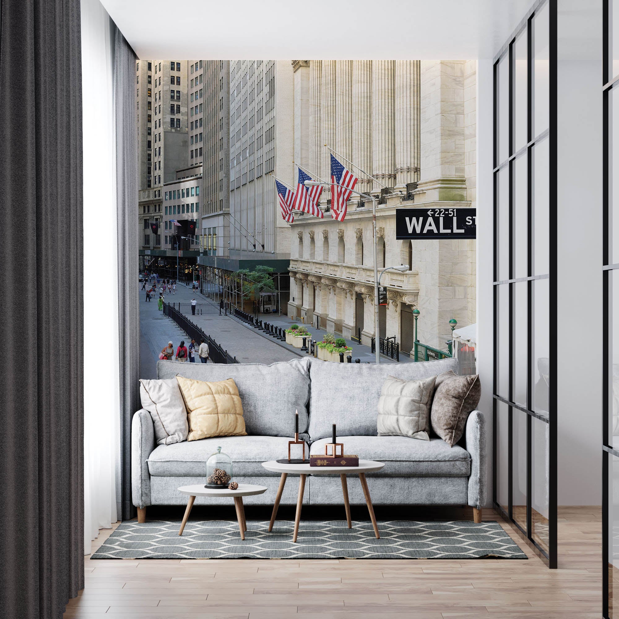 Wall street - LW00333 Fotobehang