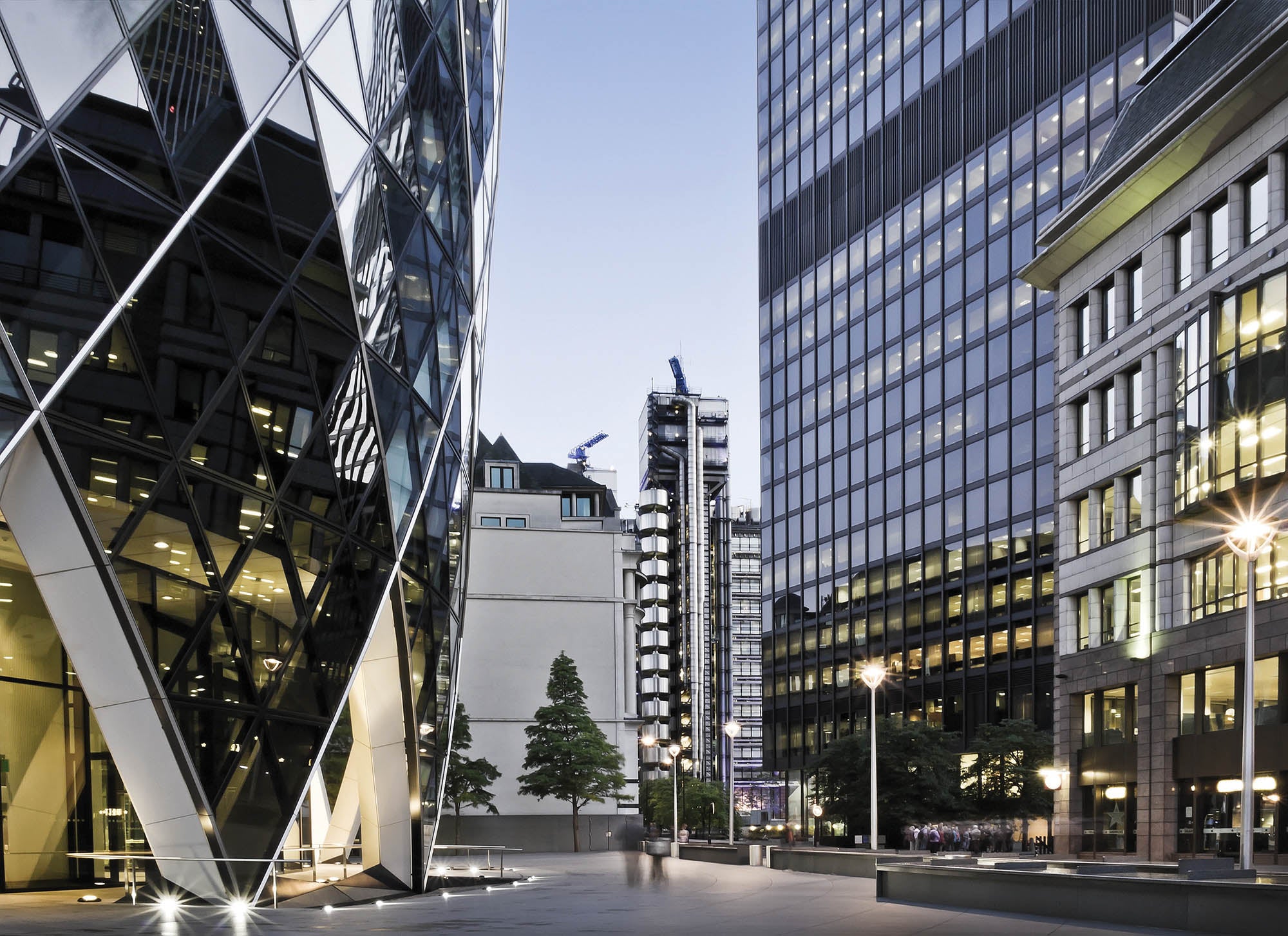 Wolkenkrabber in Londen- LW00004 Fotobehang