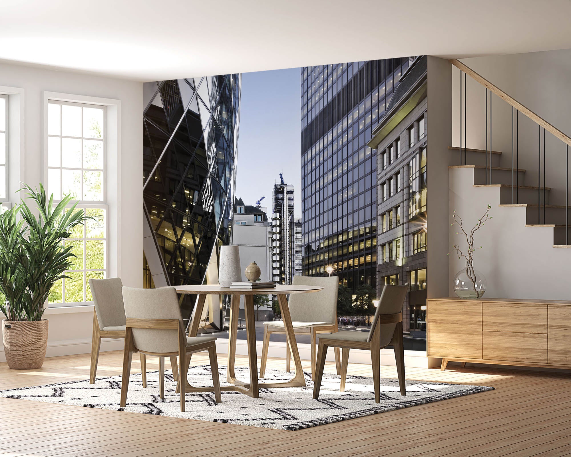 Wolkenkrabber in Londen- LW00004 Fotobehang