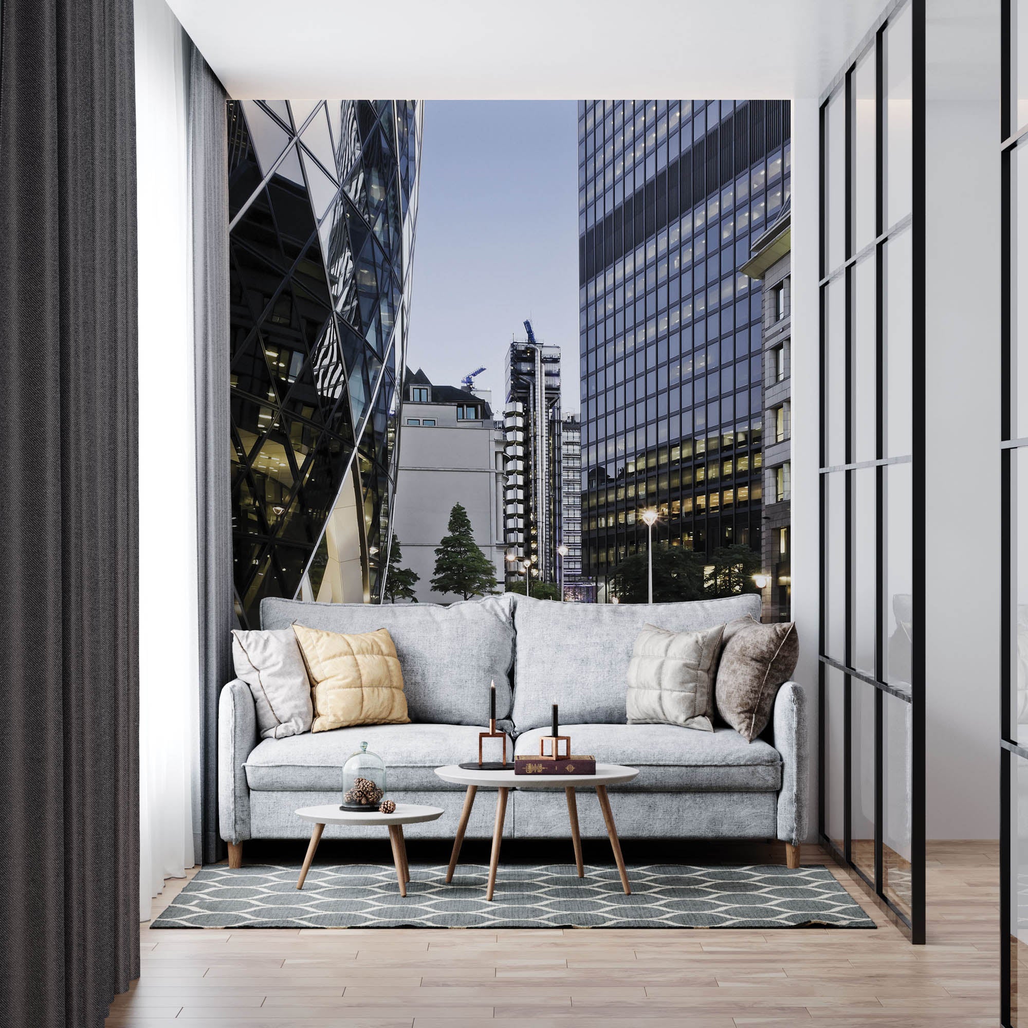 Wolkenkrabber in Londen- LW00004 Fotobehang