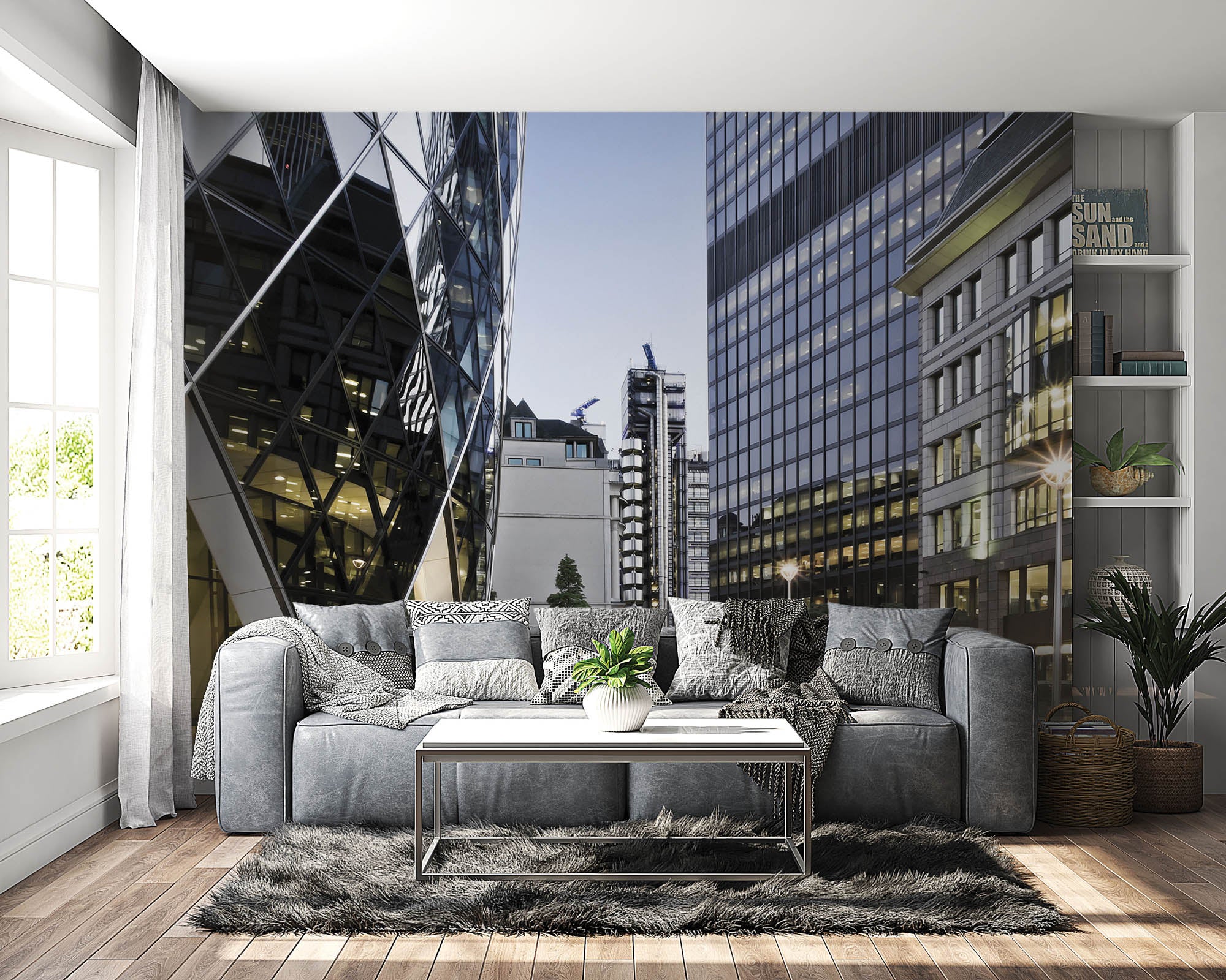 Wolkenkrabber in Londen- LW00004 Fotobehang