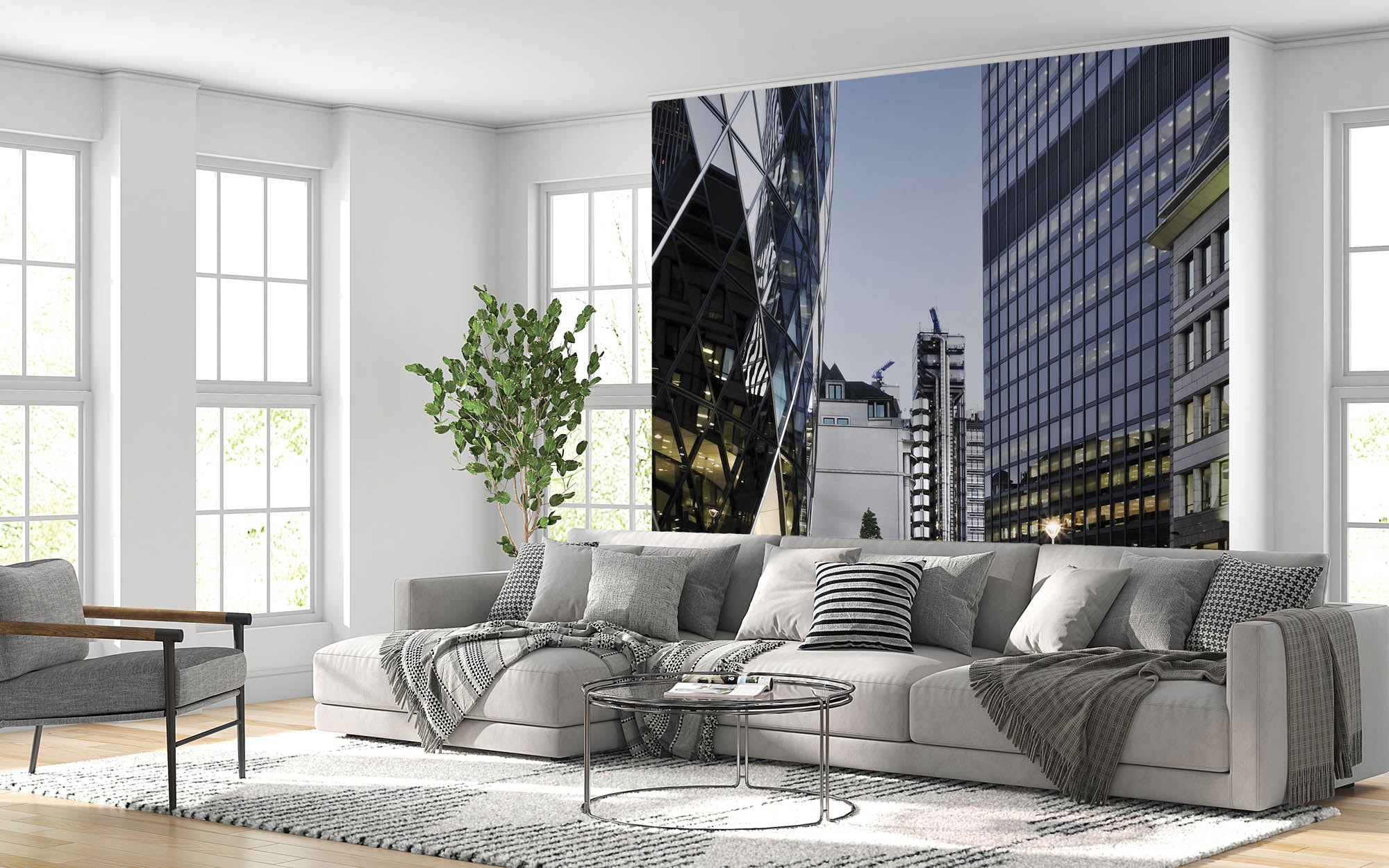 Wolkenkrabber in Londen- LW00004 Fotobehang