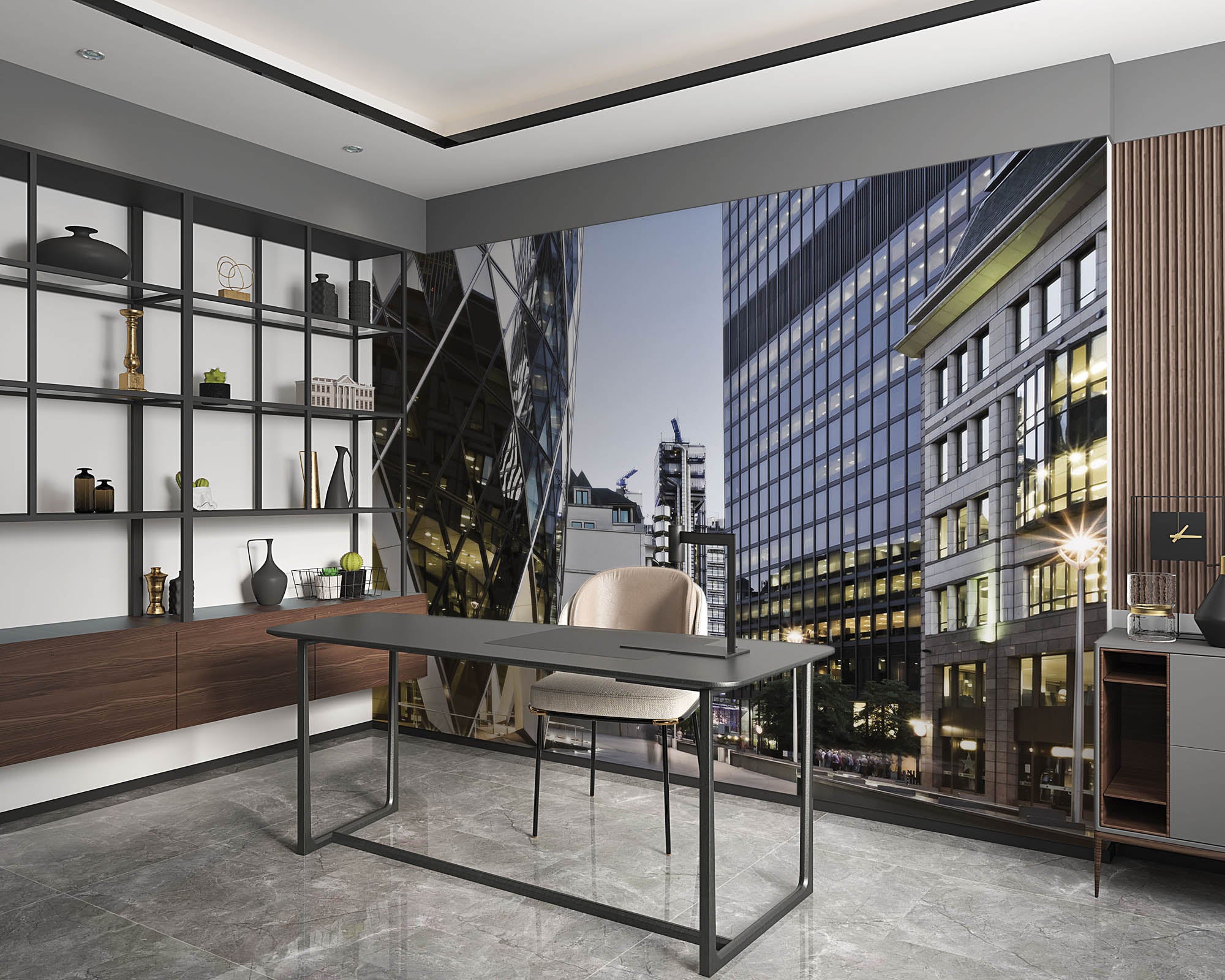 Wolkenkrabber in Londen- LW00004 Fotobehang