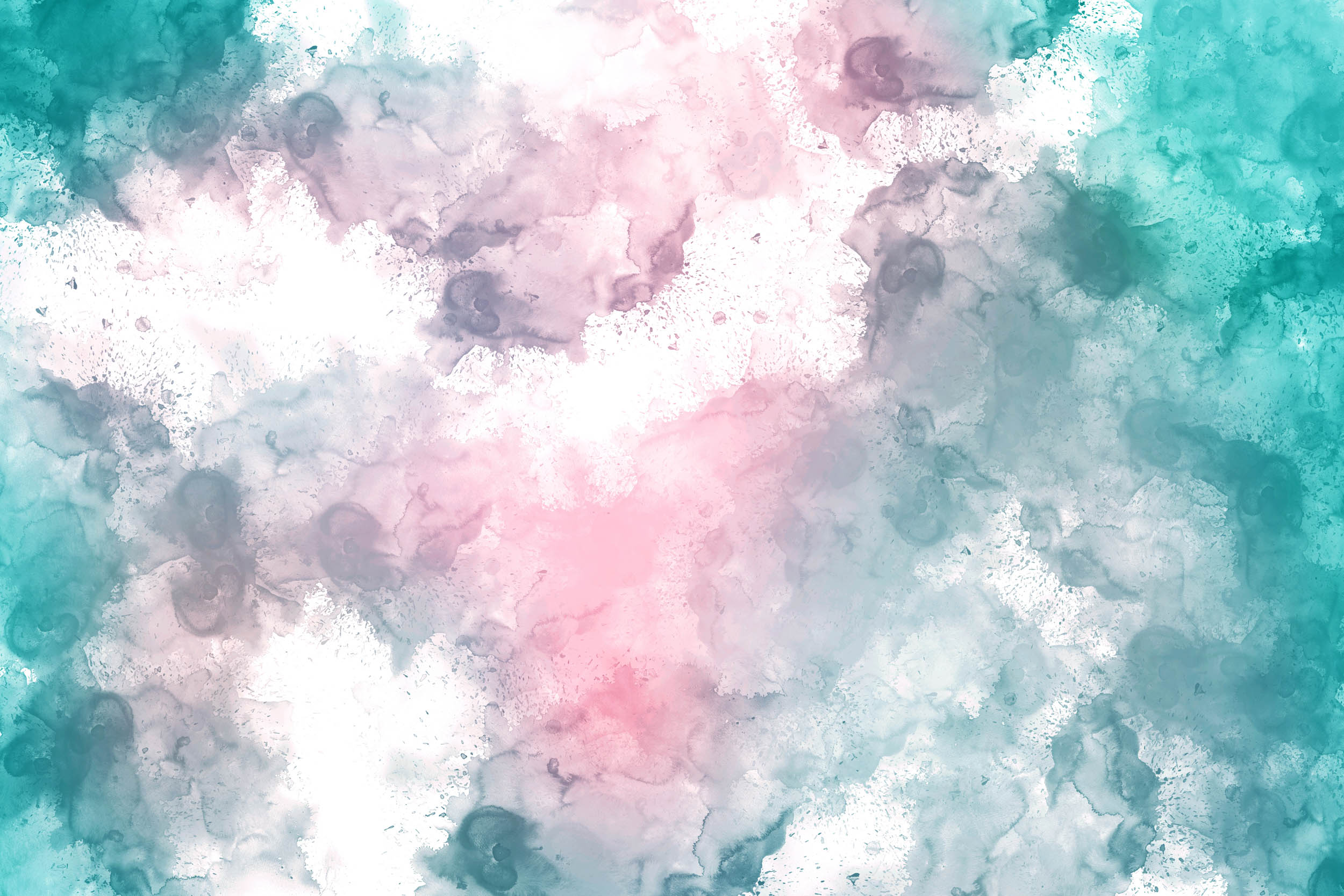 Zachte Pastel Aquarelwolken - LW00869
