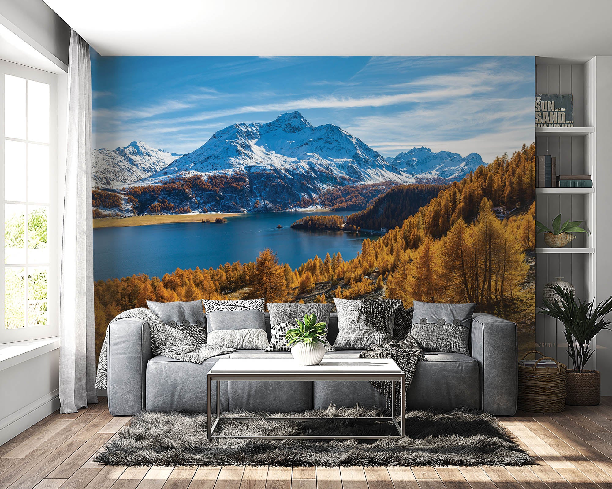 Zwitserse Alpen - LW00119 Fotobehang